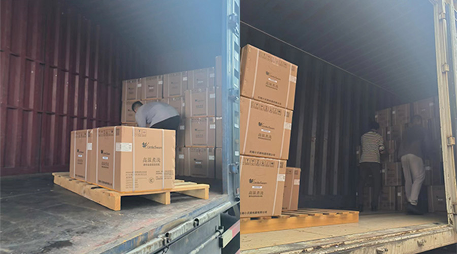 拼速度、高效率地完成國(guó)內(nèi)某知名品牌迷你洗衣機(jī)發(fā)貨
