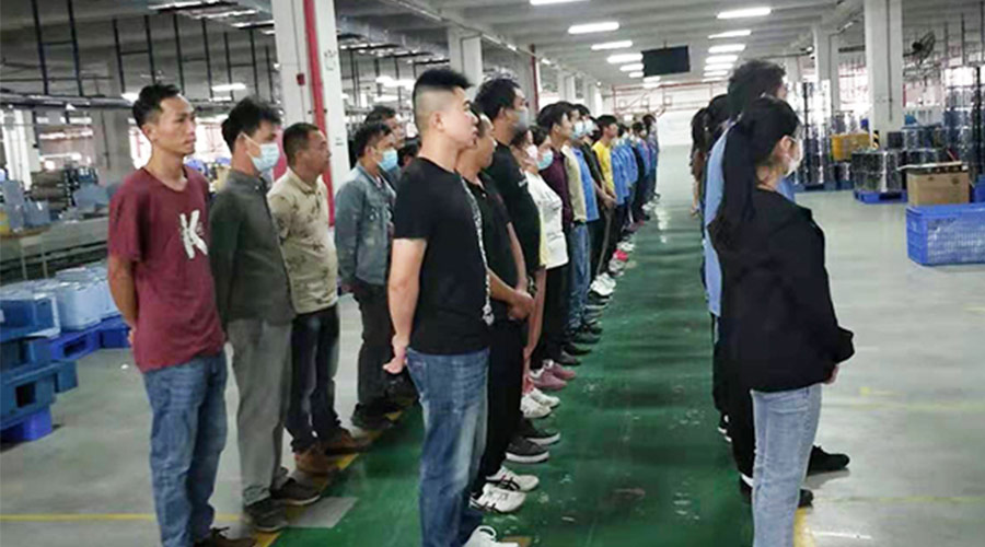 二十大寄語青年！金環(huán)電器開展關(guān)于二十大會議精神學習