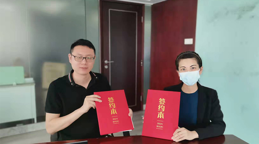 祝賀！金環(huán)電器與寧波某品牌電商客戶(hù)再次合作，簽約成功！